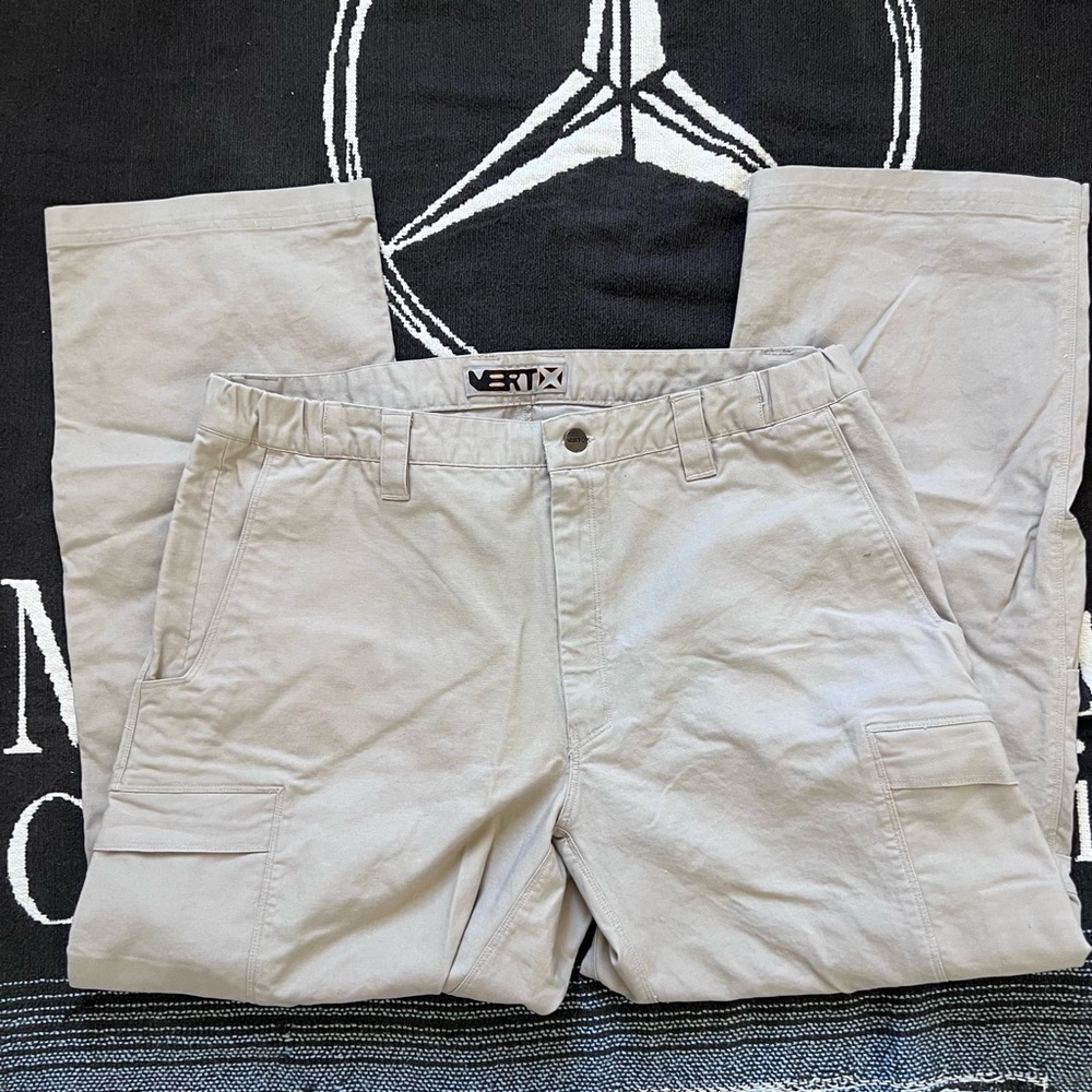 VERTX Khaki Tactical Cargo Work Pants